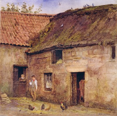 The Farmyard by Helen Allingham